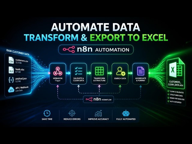 Build a Customer Data Cleaner API in n8n | Full Workflow Project Tutorial