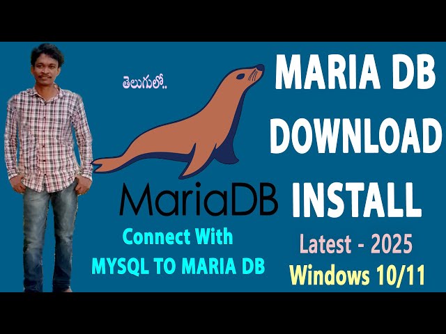 How to Install MariaDB 12.1.2 On Windows 11 and 10