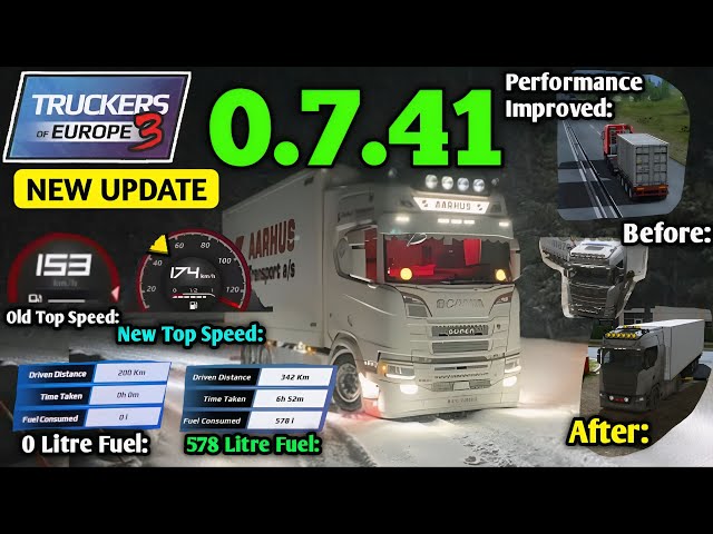 RELEASED: TOE3 0.7.41 Full Version | All 15 Changes in the New Update | Truckers of Europe 3