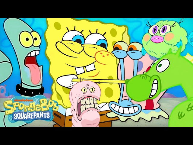 Every Pet Ever in Bikini Bottom 🐌 | 45 Minutes | SpongeBob