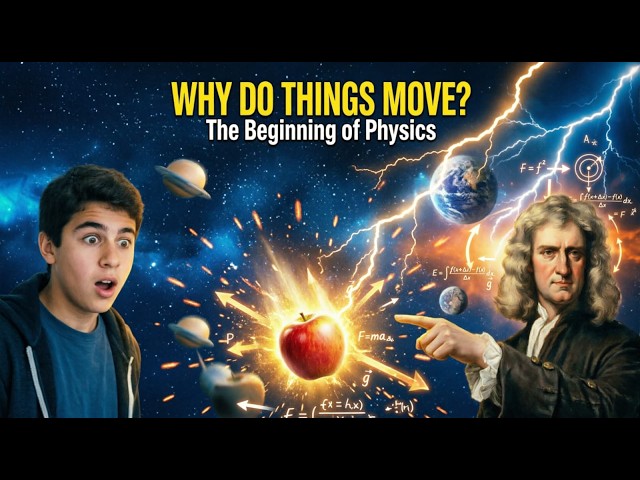 Why Do Things Move and Fall? Gravity animation| Physics Explained