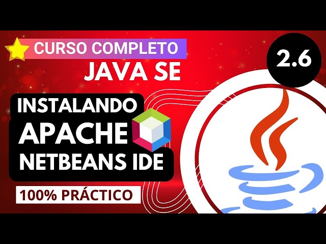 ♨️ 2 6 ► How to Download and INSTALL APACHE NETBEANS IDE ✅ 【JAVA COURSE FROM SCRATCH】