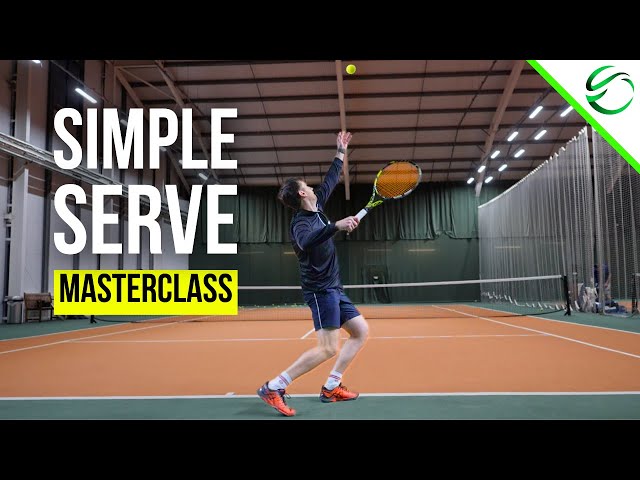 Simple Tennis Serve Technique Masterclass for Beginners