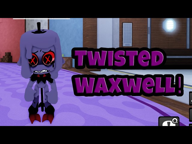 Encountering Twisted Waxwell in Roblox Dandy’s World!