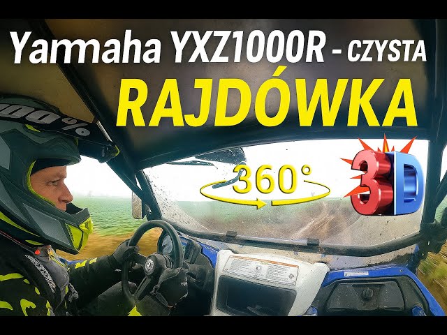 YXZ1000R w akcji! 💥 🏍️ Pierwsza jazda Marcela – czysta rajdówka 💥 🏍️FILM 360'🔥 #atv #quad #atvriders