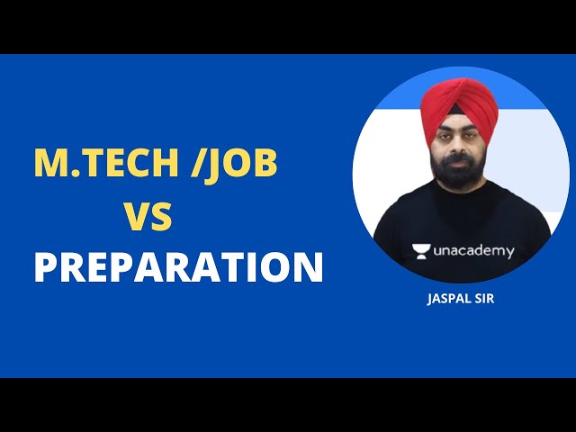 IS IT POSSIBLE DOING MTECH AND ESE PREPARATION TOGETHER --#JASPAL SIR#UNACADEMY ,