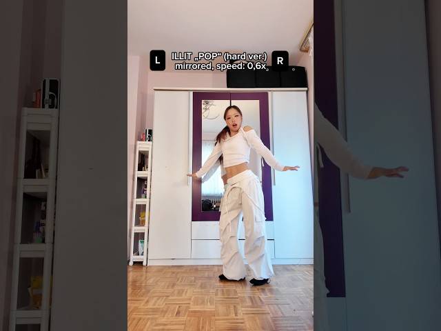 ILLIT „POP“ hard version dance tutorial #illit #pop #break_even #kpopdancecover #dancetutorial