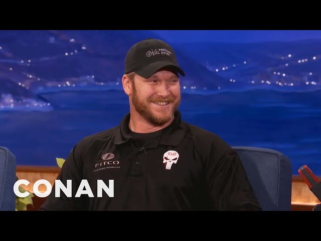 "American Sniper" Chris Kyle Interview | CONAN on TBS