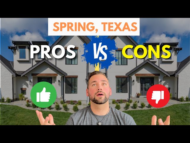 Pros & Cons of Living in Spring Texas | WATCH This BEFORE Moving Here!!!