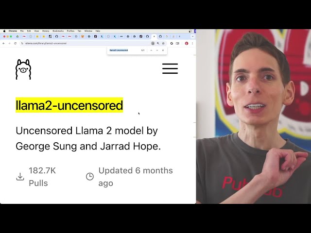 AI Chatbot Without Restrictions using Ollama Llama2 Uncensored