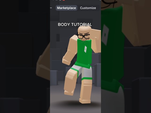 BODY TUTORIAL FOR BOY #roblox  #tutorial #shorts #fyp #torso #pixels