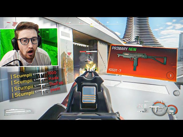 CALL OF DUTY ADDED A NEW SMG...