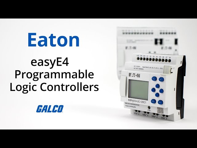Eaton's EasyE4 Programmable Logic Controllers