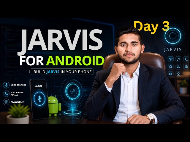 Convert Your Jarvis into an Android App | Android Jarvis AI Course Day 3