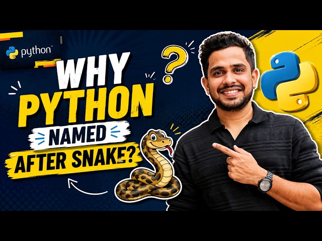 Why Is Python Named After a Snake? 🐍 | The Real Story
