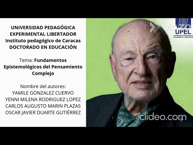 Principios del paradigma de la complejidad