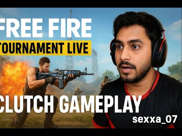 FREE FIRE TOURNAMENT 🔴 HIGH SKILL MATCH | sexxa_07 LIVE
