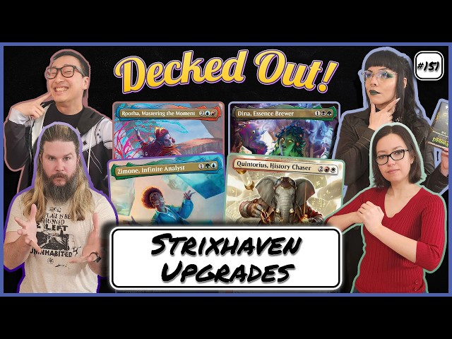 Secrets of Strixhaven Precon Upgrades w/ Kyle Hill - EDH Gameplay Ep 151