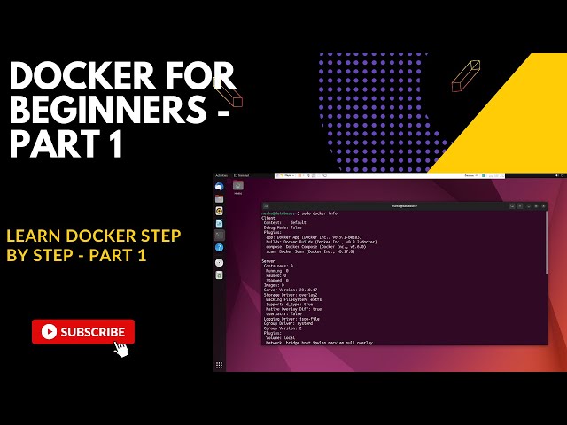 Docker for Beginners - Learn Docker Step by Step - Part 1