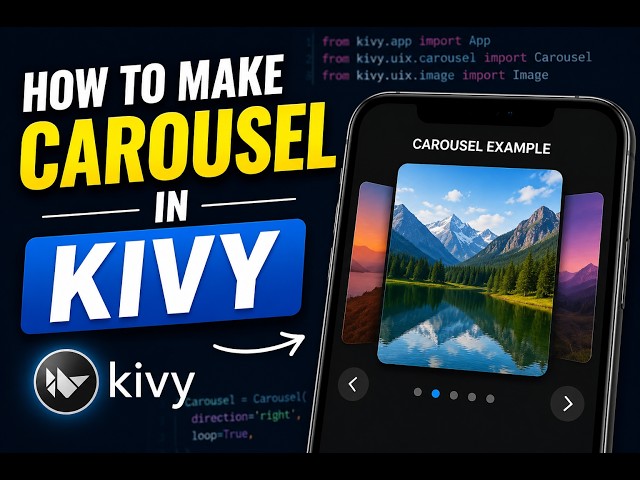 Kivy | How to make Carousel