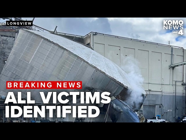 Longview paper mill mourns 11 workers lost after chemical tank collapse