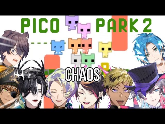 Multi-POV | The Most CHAOTIC Moments that is Pico Park 2 Collab