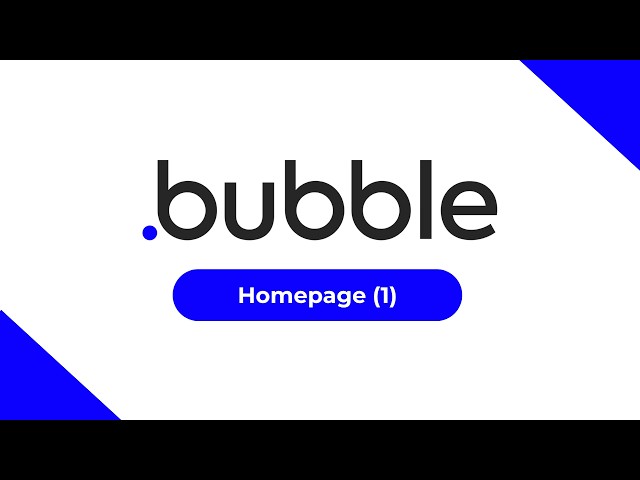 Bubble for Beginners - ch1 ep5 - HomePage Part 1