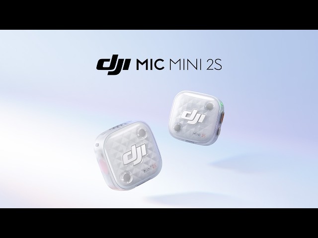 Meet DJI Mic Mini 2S - Capture Every Detail