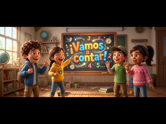 🎶"¡Vamos a Contar! - Los Números del 1 al 10 con Música y Bailando "🕺💃Aprende con musica infantil