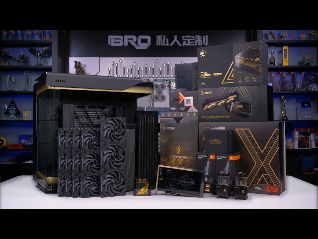 「BRO」Así es como se ve una PC gamer de MSI al máximo... (Monstruo de $20,000) #armadodepc