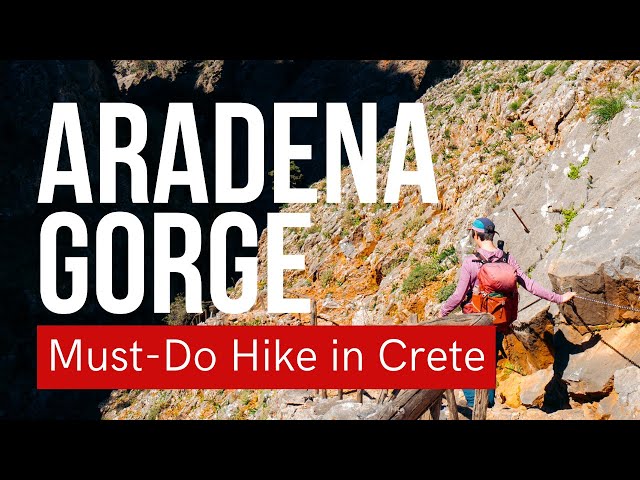 Aradena Gorge Hike in Crete - WITHOUT the ladders