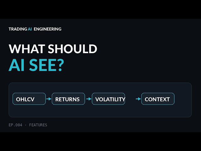 What Should a Trading Model Actually See? | Episode 004