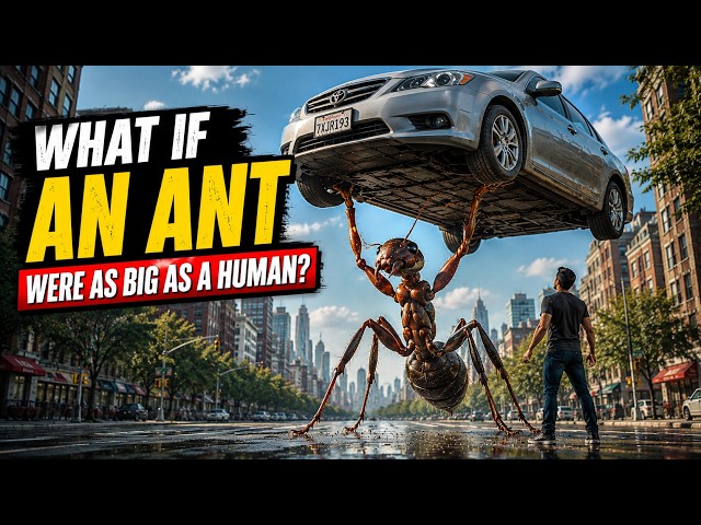 What If an Ant Were as Big as a Human?