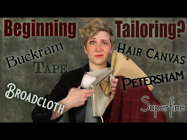 Supplies 101: Tailoring and Historical Sewing