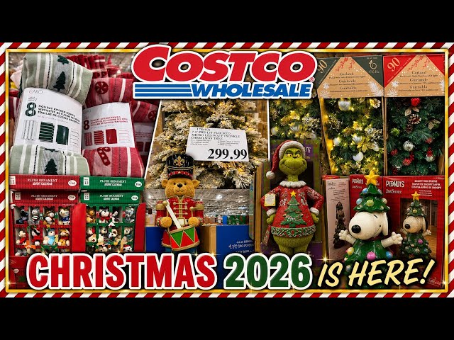 WOW! COSTCO CHRISTMAS 2026 HAS ARRIVED! 🎄 MUST-SEE HOLIDAY FINDS!