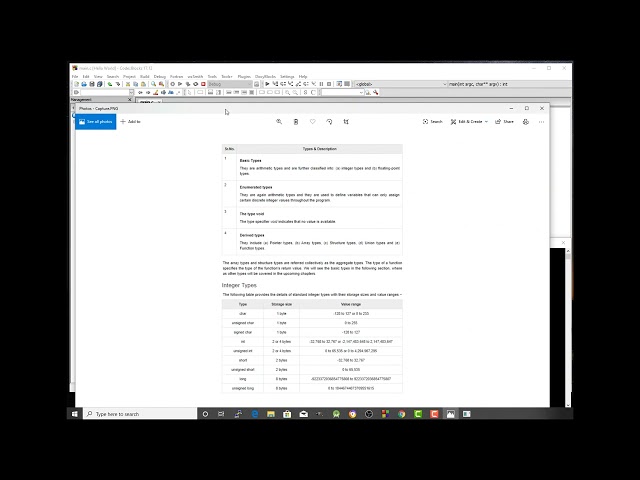 C Tutorial Tagalog 8 Data Type