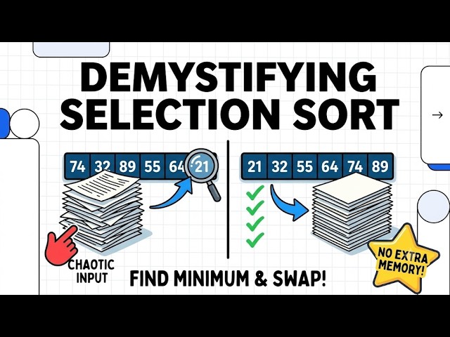 03 Demystifying Selection Sort |  Algorithms