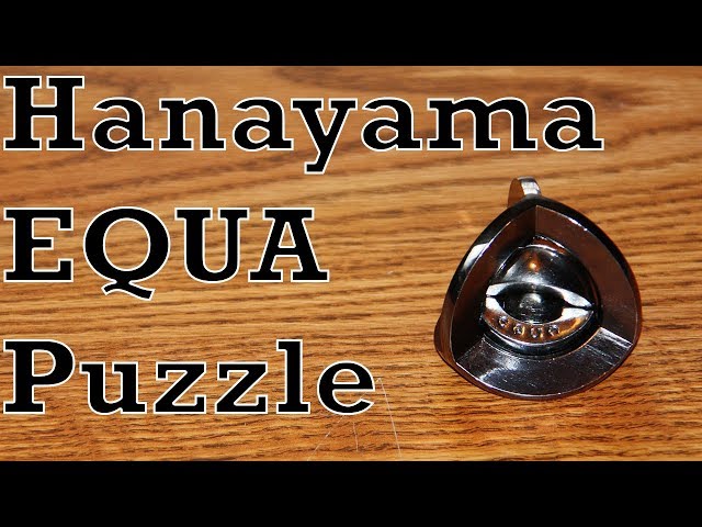 Hanayama Equa Puzzle (Full Solution)