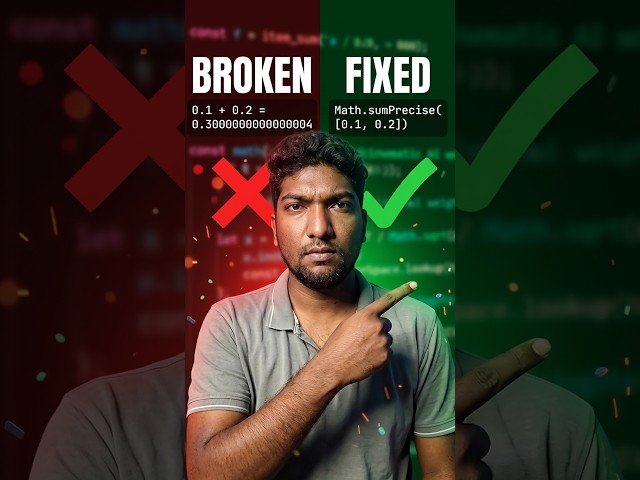 JavaScript Decimal Math Is Broken 🤯 | Fix Floating Point Errors