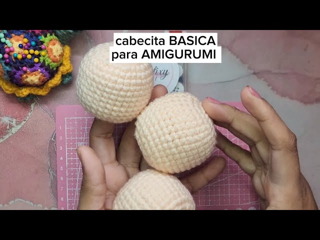 Basic head for amigurumi of the Sleeping Beauty fairy godmothers #1