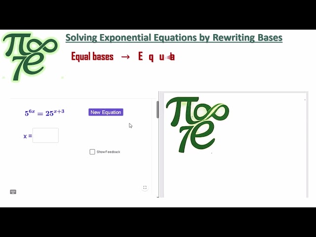 Exponential Equations