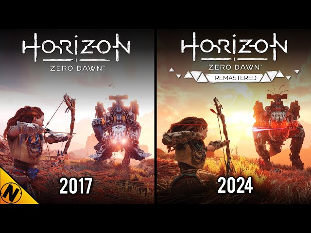Horizon Zero Dawn Remastered vs Original | Direct Comparison
