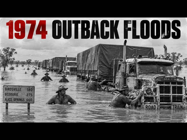 The Great Australian Flood That Stopped Every Road Train