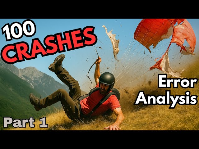 100 Speedflying & Paragliding CRASHES (with Error Analysis) | Part 1/6