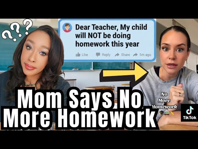Millennial Mom Opts Out Of Homework All Year | Why Gen Alpha (and Gen Z) Can’t Read Or Work Hard 😭