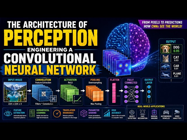 The Architecture of Perception: Engineering a Convolutional Neural Network