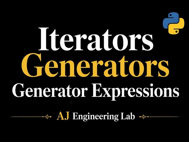 Python Iterators, Generators & Generator Expressions Explained