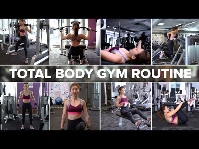 Total Body Strength Training Gym Routine | Joanna Soh