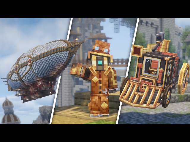 20 Steampunk Minecraft Mods 2026 (Forge & Neoforge)