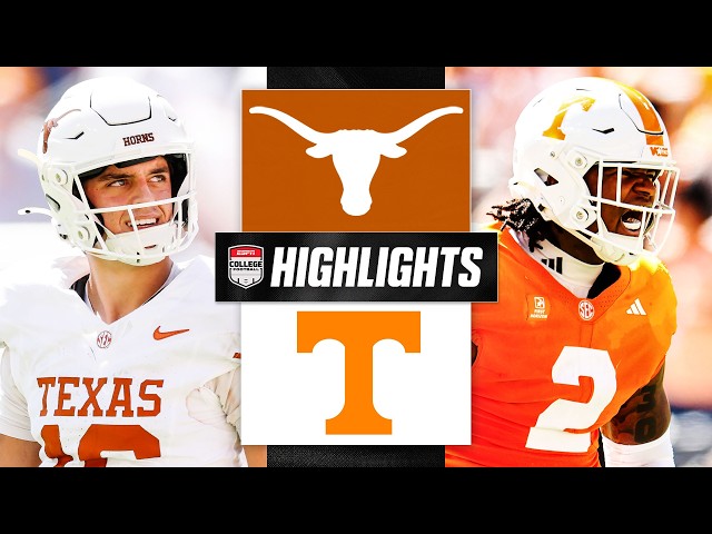 Texas Longhorns vs. Tennessee Volunteers | Full Game Highlights | ESPN College Football